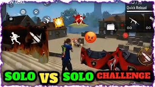 SOLO VS SOLO CUSTOM | 1 VS 1 | free fire