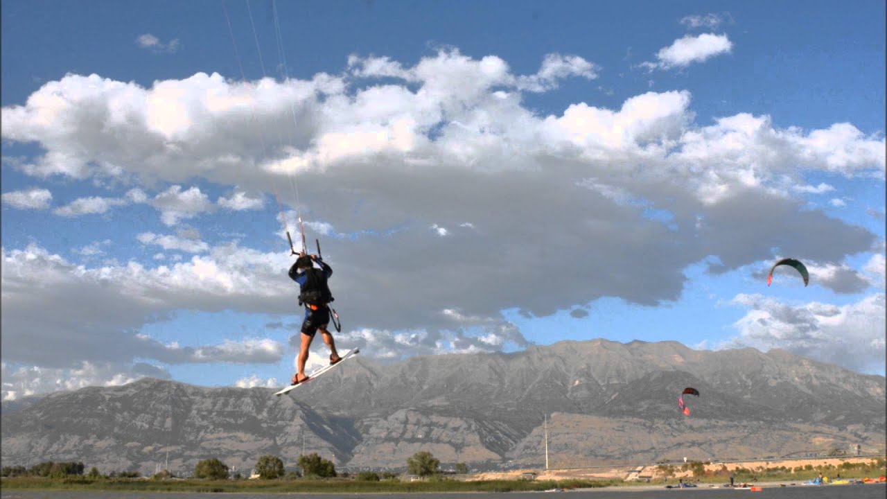 Utah Lake Sept 4th Kiteboarding YouTube
