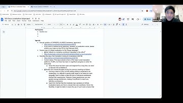 [SIG Docs] Localization Subgroup Zoom Meeting for 20250106