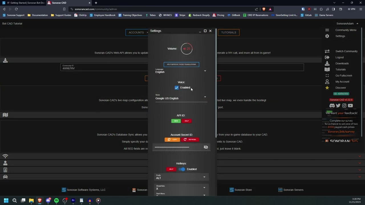 Discord Webhooks - Sonoran CAD