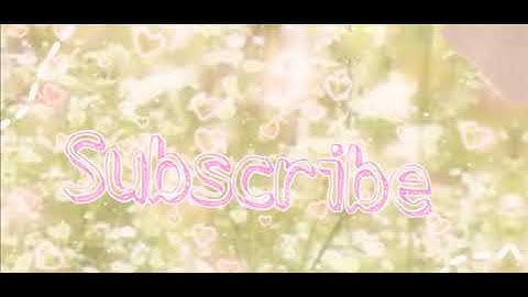 My new cottagecore intro 😀🤌