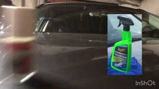 Meguiar's Очиститель кузова Hybrid Ceramic Detailer. Тест на скольжение.