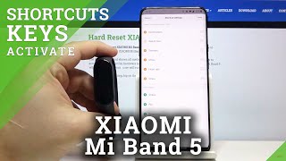 How to Customize Shortcuts in XIAOMI Mi Band 5 – Adjust Hot Keys screenshot 5