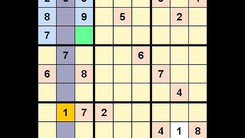 How to Solve Los Angeles Times Sudoku Expert March 30, 2022