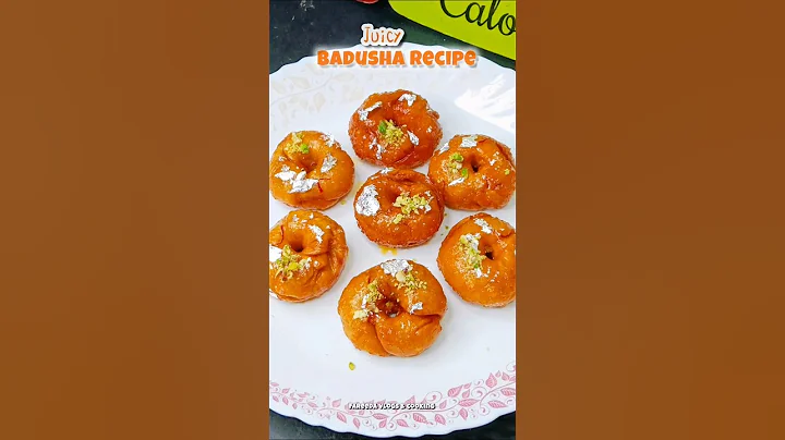 Diwali Special Balushahi Recipe #shorts #recipe #trending  #badusharecipe #balushahi