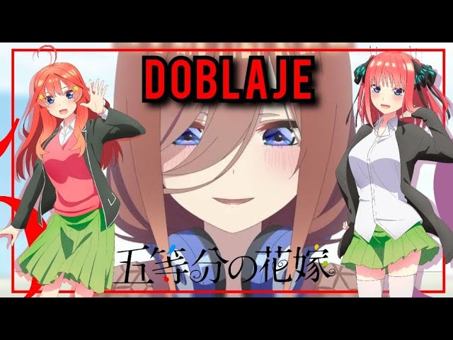 The Quintessential Quintuplets, Doblaje Wiki