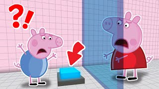 George Trolls Peppa In Teamwork Puzzles