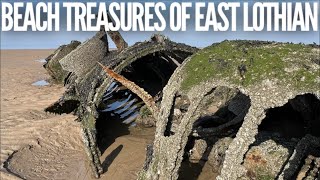 Incredible Finds on the Beaches Of East Lothian - Wartime Submarines and a Bridge to Nowhere!