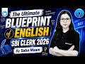 SBI Clerk English Strategy 2026 | The Ultimate Blueprint of English | By Saba Maam