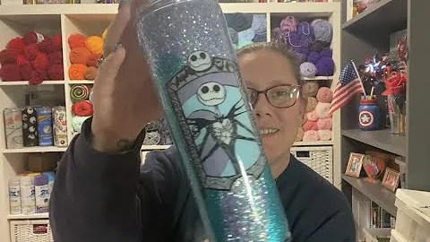 Unboxing the Nightmare before Christmas Tumbler - Jack and Sally Edition!