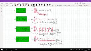 4.2 Area with Summations. Infinite limits for upper and lower sums.