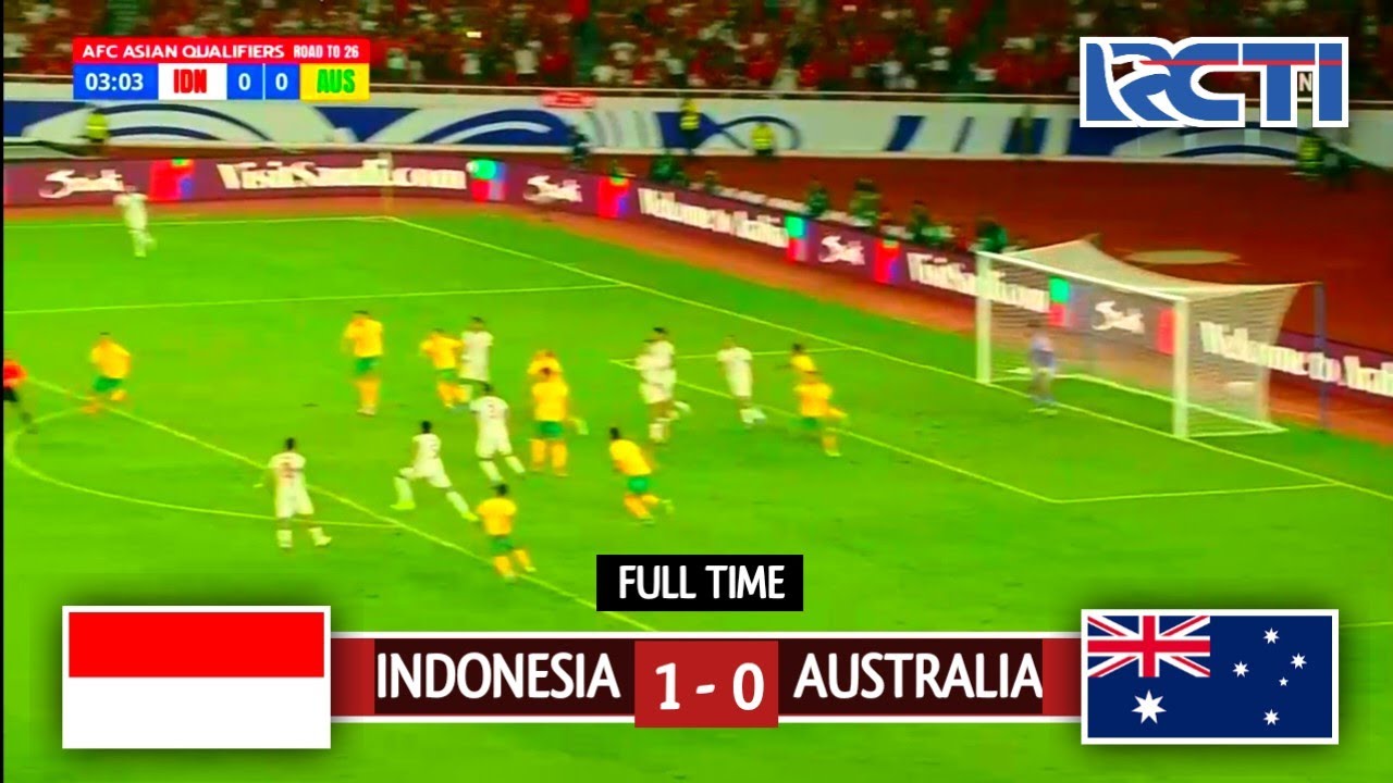 BERJALAN SENGIT! Hasil Pertandingan Timnas Indonesia vs Australia MALAM ...