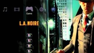 Video thumbnail of "L.A. Noire- "Piano theme" (At PS3 launch screen)"