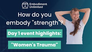 How do you embody "strength"?