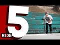 Sewa Kroetkov's Five Favorite Ledge Tricks