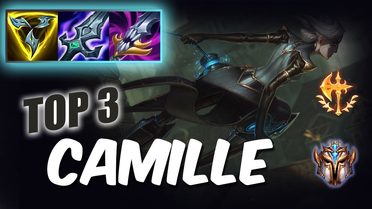 [Wild Rift] Camille TOP 3 - S11 Challenger ranked game + build - YouTube
