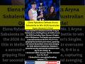 Elena Rybakina Triumphs Over Sabalenka in Epic Australian Open Final! #shorts #news #techtrending