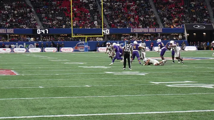 JAMES HILL SPORTS CELEBRATION BOWL SC STATE 40 PVAMU 38 F 4 OT CAM PETERS SACKED 12-13-25