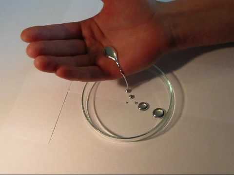 experiments with the liquid metal mercury