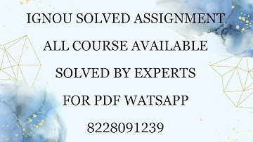bsoc 108 solved assignment 2024-25 / ignou bsoc 108 solved Assignment 2024-25 /pdf wtsp 8228091239