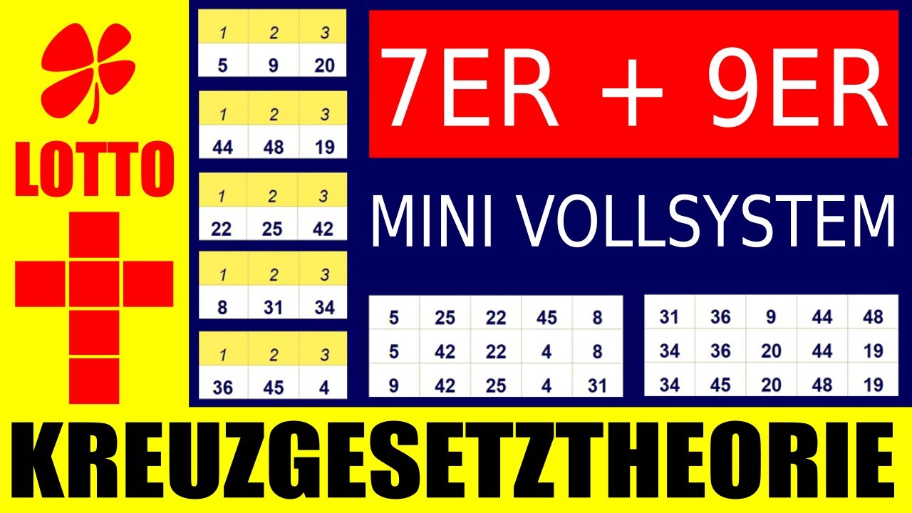 Eurojackpot !!! 2 Power Systeme für wenig Geld... 7ER & 9ER Mini ...