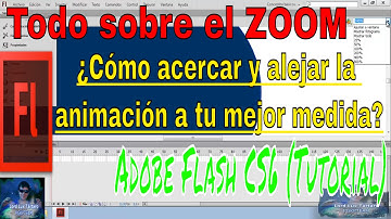 Tutorial sobre el ZOOM ANTES LEED DESCRIPCIÓN Acercar y alejar la animación a tu medida  - Flash CS6