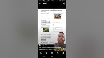 Math Fluency in Problem Solving Helps to Establish Routines