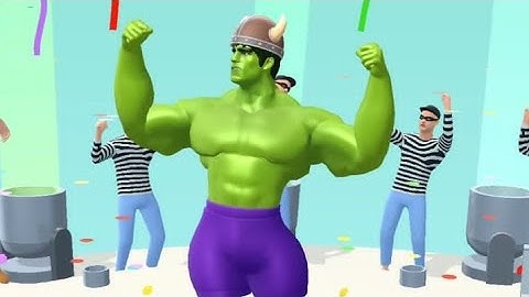 Muscle Rush! Gameplay Walkthrough Android-IOS Level 170-171