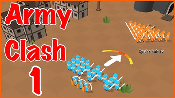 Army Clash All Levels: High Score & iOS/Android Walkthrough Gameplay || Level 1-10