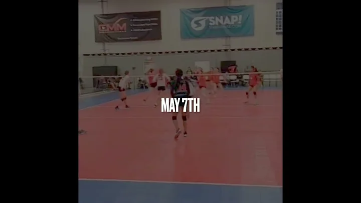 #12 Volleyball Highlights Y13 2022 Middle hitter/Opposite Chicago Bounce 13 Red