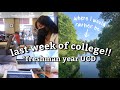 Final College Week in my Life *Freshman Year UC Davis*