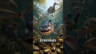 Ce que tu dois savoir sur le silure #poisson #silure #funfacts #lake #animaux #humour #subscribe