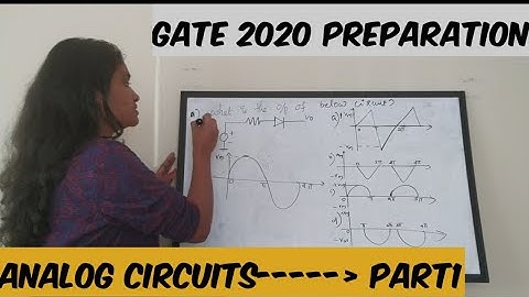 Gate 2021-Analog Circuits Gate Preparation|Gate 2021 Preparation Analog Circuits Part1