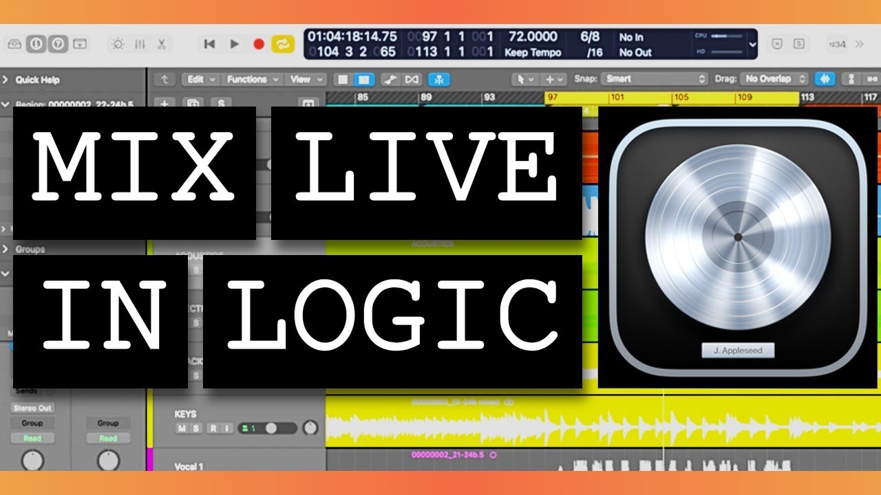 Mixing a Worship Song from START to FINISH - Logic Pro X - YouTube