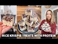 Rice Krispie Treats With Protein / Easy Recipe