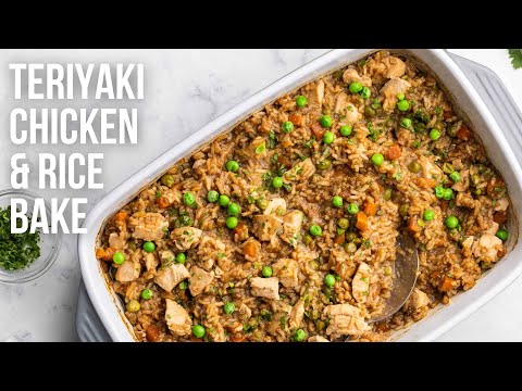 Teriyaki Chicken Crispy Rice Cups