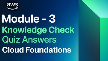 Module 3 knowledge check | AWS Global Infrastructure Overview | AWS Academy | AWS cloud foundations
