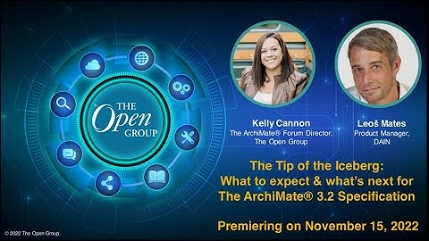 The Tip of the Iceberg: What is Next for the ArchiMate® 3.2 Specification