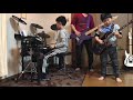MONGOL800「小さな恋のうた」親子コラボ ドラム ギター ベース