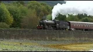 Steam Train By Loch Eilt On History Visit To Lochaber In The West Highlands Of Scotland