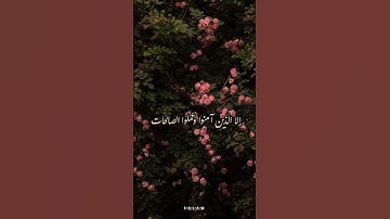 سورة العصر بصوت الشيخ مشاري العفاسي ✨️ #قران_كريم