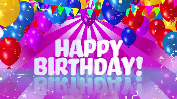 С Днем Рождения 🎁 лучшая песня с днем ​​​​рождения для тебя 🎂 Happy Birthday Song 2025
