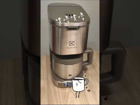 Electrolux 伊萊克斯 設計家系列美式咖啡機ECM7814S 操作方式