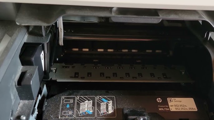 HP OfficeJet Pro 8718 Printer Problem - Failed Printhead 