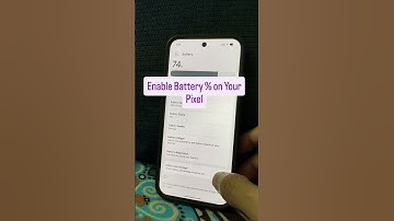 Show Battery % on Pixel-Android 16 & 15 | Enable battery percent Pixel