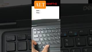 Insert current date and time in MS Word #windows #techshorts #shortcuts #shortvideo #shorts#trending