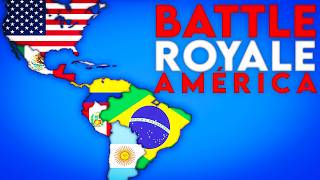 I Simulated A War Between All The Countries Of America