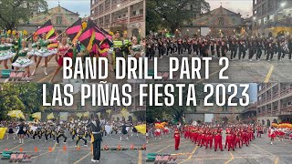 Band Drill Part 2 And Awarding  Las Piñas Fiesta 2023 | Steven Mateo TV
