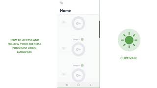 How To Access and Follow Your Exercise Program Using Curovate. screenshot 5