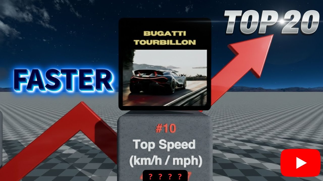 My Fastest Ranking TOP 20 FASTEST CARS IN THE WORLD 🚀 | Ultimate Speed Ranking 2026 - YouTube